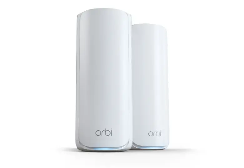 Redaktionelle Illustration zu Netgear Orbi 770 im Check: Tri-Band-Wi-Fi 7, Multi-Gigabit-Ports und praktische Grenzen
